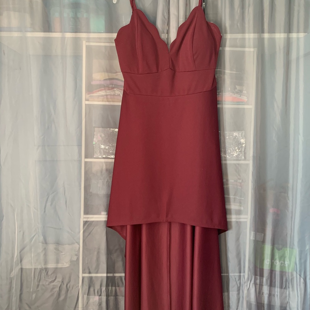 Plus size David’s Bridal prom dress